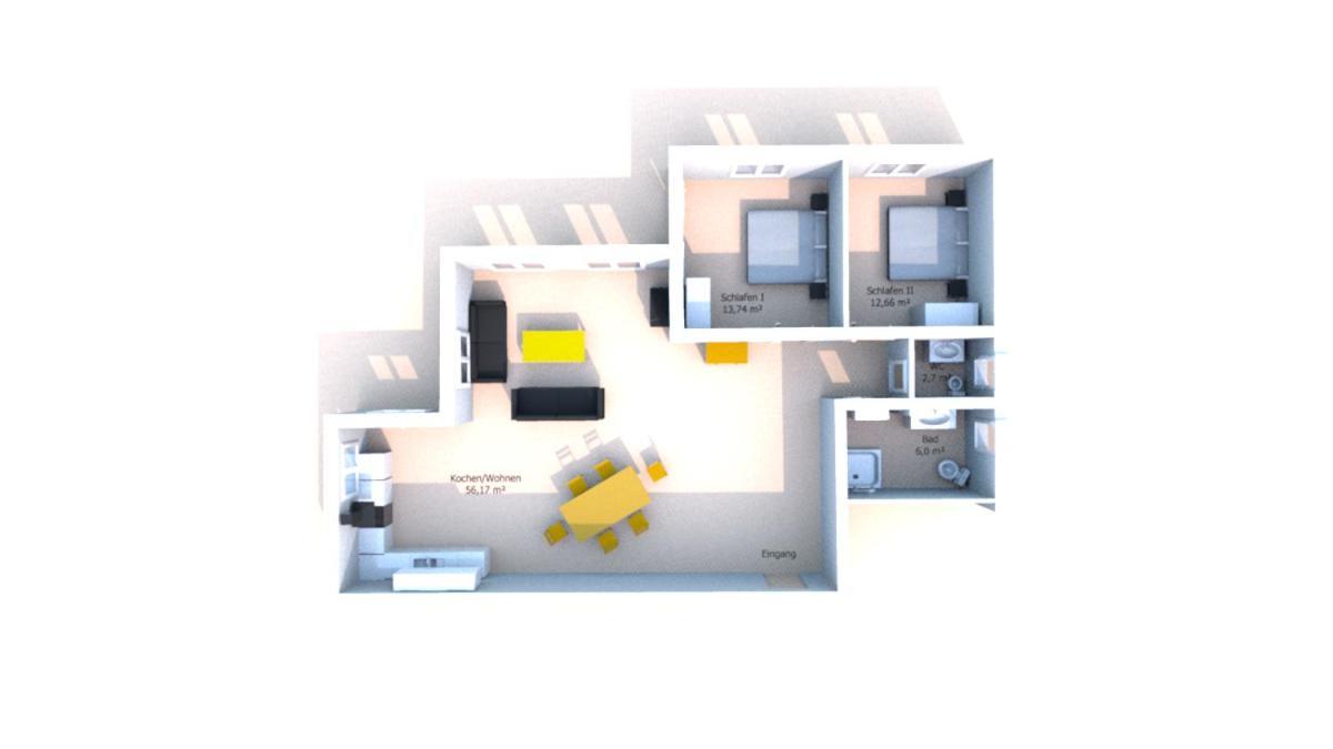 92qm Allergikerfreundlich 2 Schlafzimmer 2 Wc Terrasse Apartment